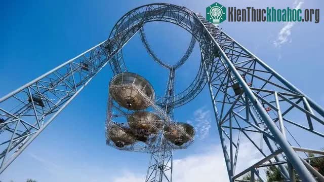 Nhà máy này là một kết cấu bằng thép cao 75m được đặt tại phía nam trường Đại học Xidian