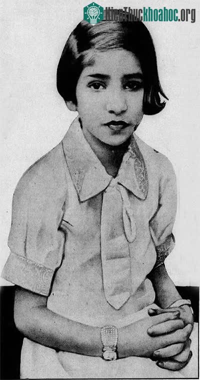 Shanti Devi xuất hiện trên một tờ báo vào năm 1937.
