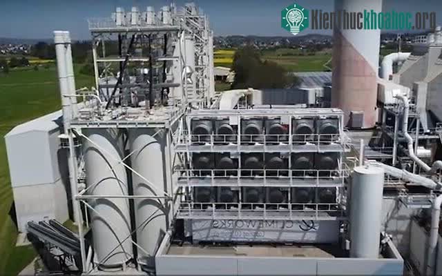 Công ty Climeworks ở Iceland.