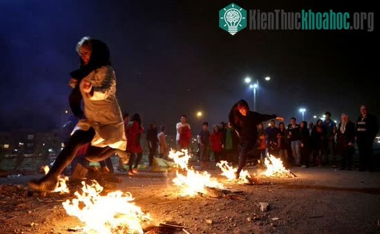 Lễ hội Chaharshanbe Suri.