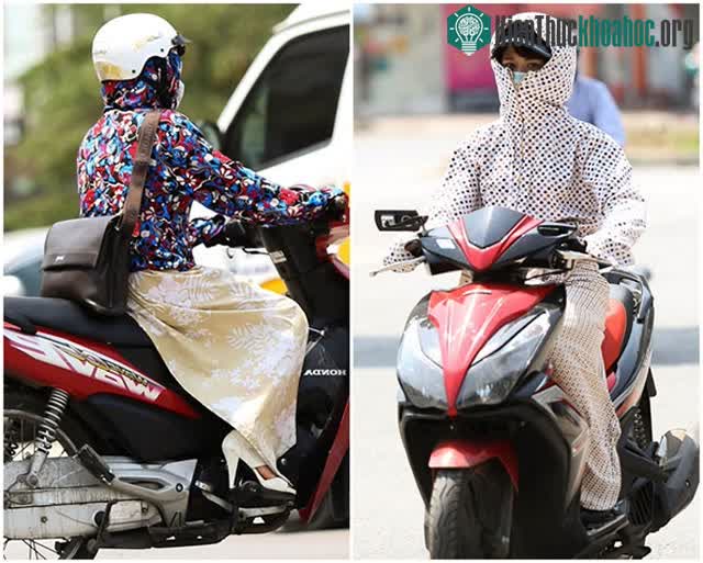 Sử dụng áo chống nắng chưa đúng cách đã dẫn đến hạn chế khả năng quan sát