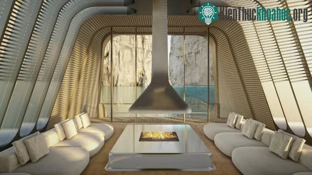 Bên trong du thuyền còn có phòng "studio"