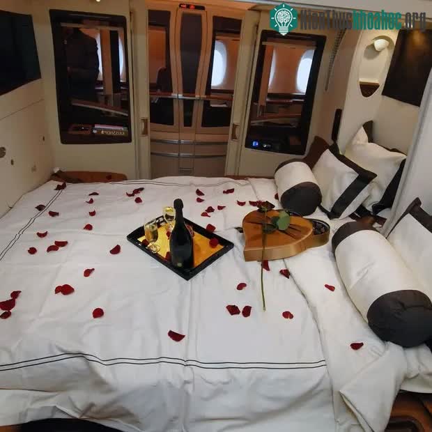 Singapore Airlines có hạng Suites dành cho các cặp đôi