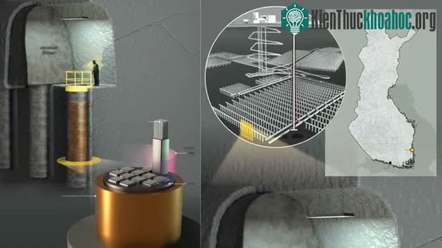 Onkalo có tới hàng chục đường hầm tiêu hủy chất thải phóng xạ đang được xây dựng