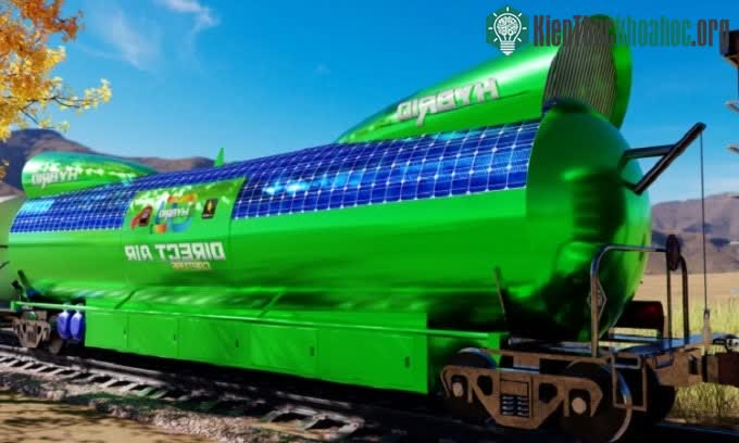 Thiết kế toa tàu đã chỉnh sửa để thu giữ CO2.