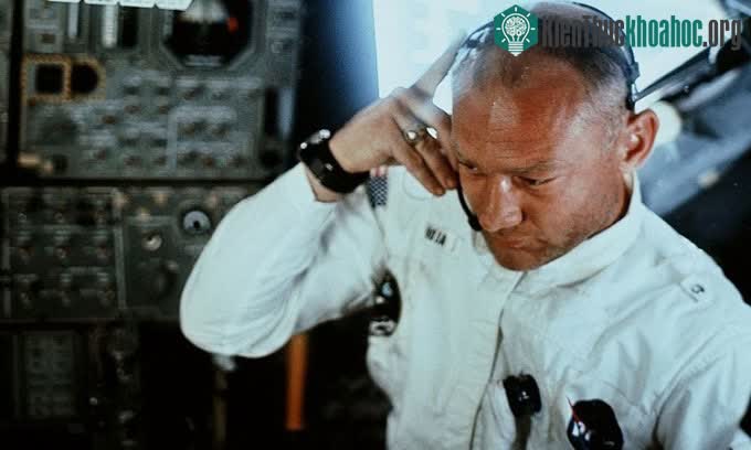 Phi hành gia Buzz Aldrin mặc chiếc áo khoác này trong phần lớn sứ mệnh Apollo 11.