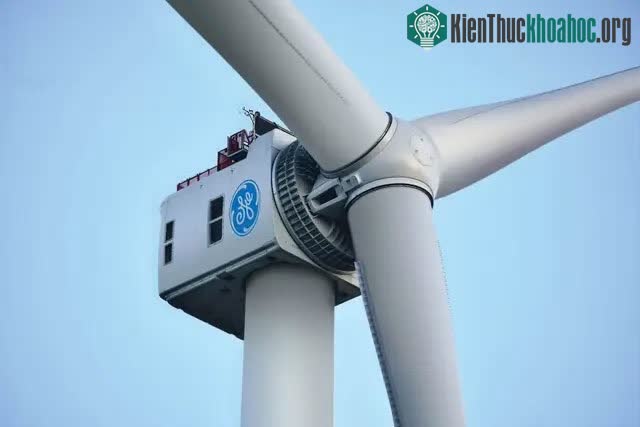 Haliade-X là tuabin gió hiệu quả nhất trong đại dương.