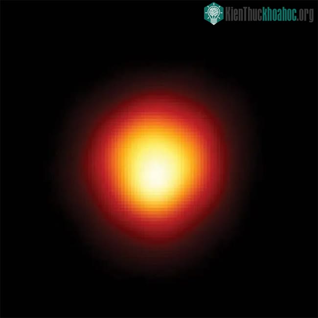 Ảnh chụp sao Betelgeuse năm 2019 từ kính thiên văn Hubble.