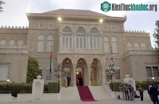 Cung điện Raghadan ở Amman, Jordan