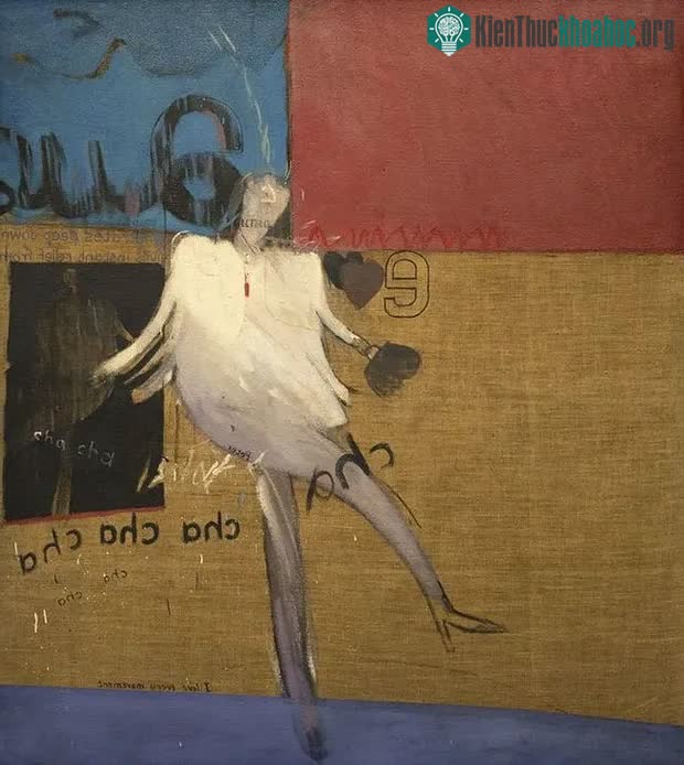 Trong một bức vẽ có tựa đề "Cha cha cha" (1961)