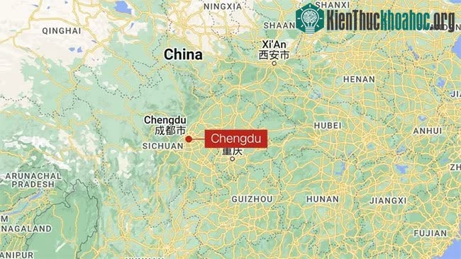 Vị trí xảy ra động đất.