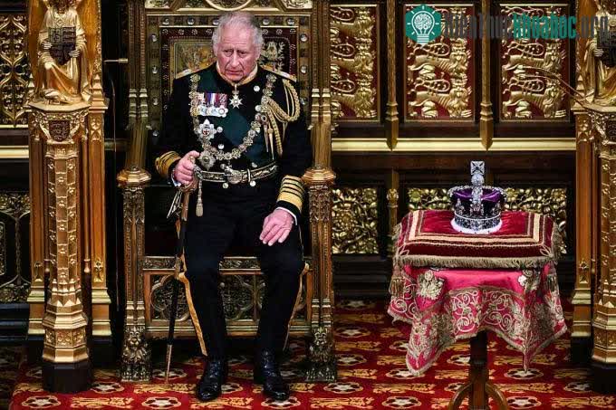 Thái tử Charles tại quốc hội Anh ở London hồi tháng 5.