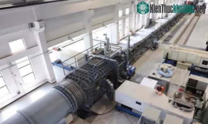 Đường hầm gió tốc độ Mach 33 nằm ở Miên Dương, Tứ Xuyên.