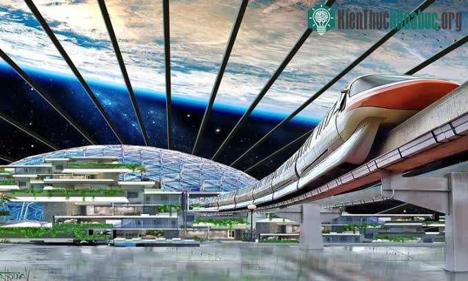 Minh họa quốc gia vũ trụ Asgardia.