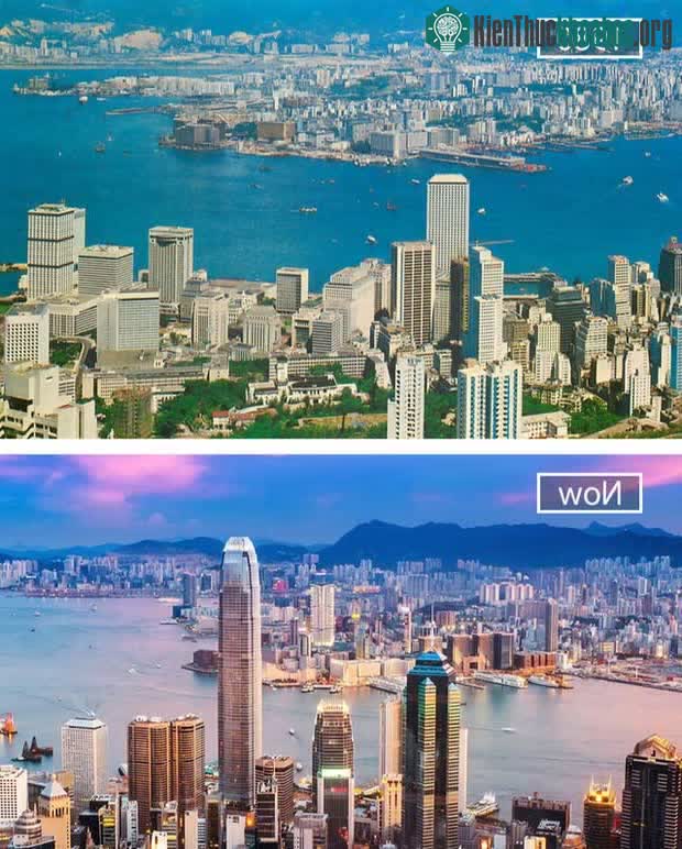 Hong Kong, Trung Quốc - 1980 và bây giờ