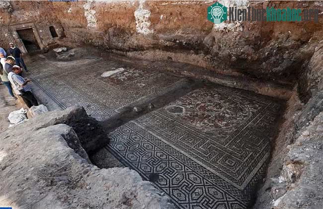 Bức tranh khảm là một trong những phát hiện khảo cổ quan trọng nhất ở Syria.