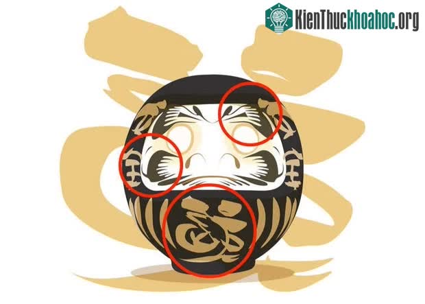 Con búp bê có cấu tạo giống một con lật đật và không thể bị ngã đổ.