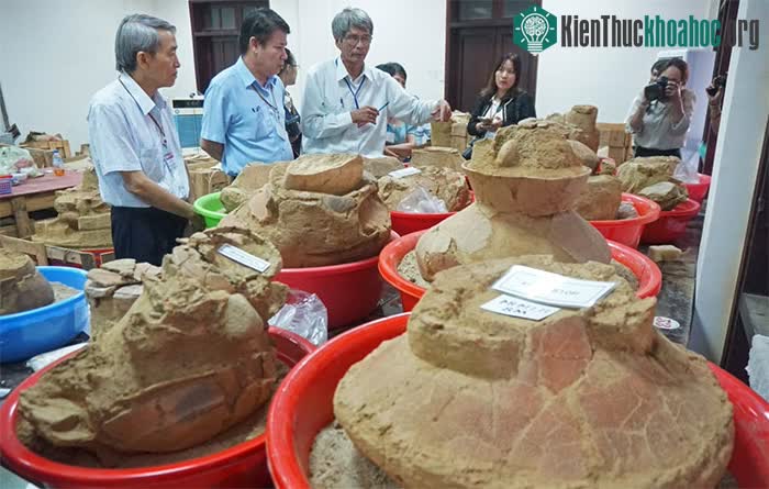 Các di vật ở hồ Nước Trong.