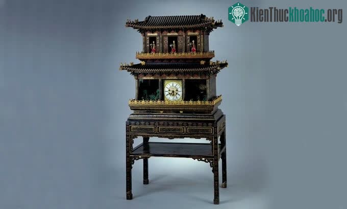 Đây là món cổ vật tiêu biểu cho dòng đồng hồ cổ ở bảo tàng Cố Cung.