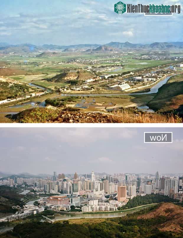 Thẩm Quyến, Trung Quốc - 1964 và bây giờ