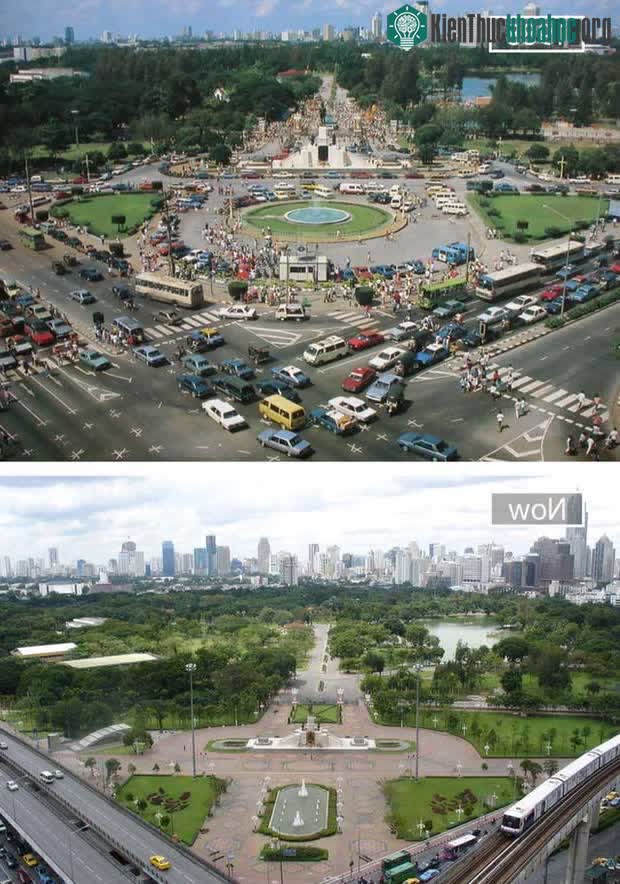 Bangkok, Thái Lan - 1988 và bây giờ