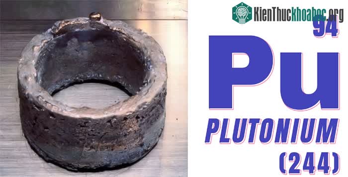 Đây là nguyên tố thứ 94 trong bảng tuần hoàn hóa học (Pu)