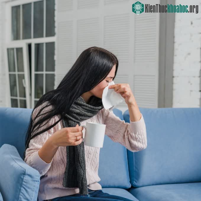 Cảm lạnh thông thường có các triệu chứng xuất hiện từ một đến ba ngày sau khi nhiễm bệnh.