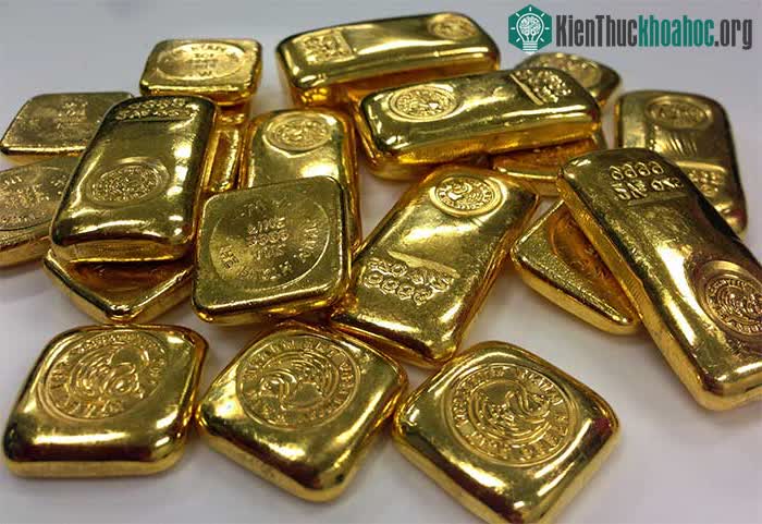 Vàng có thể luân chuyển trong một chu trình sinh địa hóa