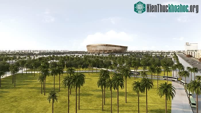 Hệ sinh thái thân thiện với môi trường được ưu tiên tại thành phố Lusail.