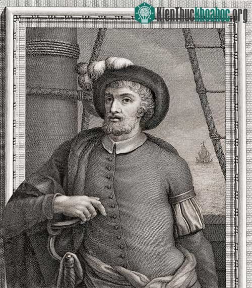 Juan Sebastián Elcano, bản khắc năm 1791.