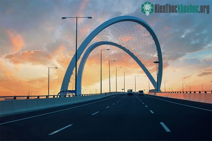 Hệ thống giao thông hiện đại.