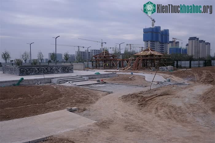 Khu vực lăng mộ của Tiết Thiệu
