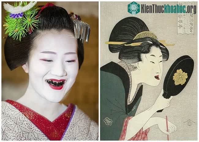Không chỉ Việt Nam, nhiều nước châu Á cũng tồn tại tục lệ nhuộm răng.