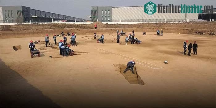 Di tích được tìm thấy trong khu vực xây dựng sân bay quốc tế Tây An