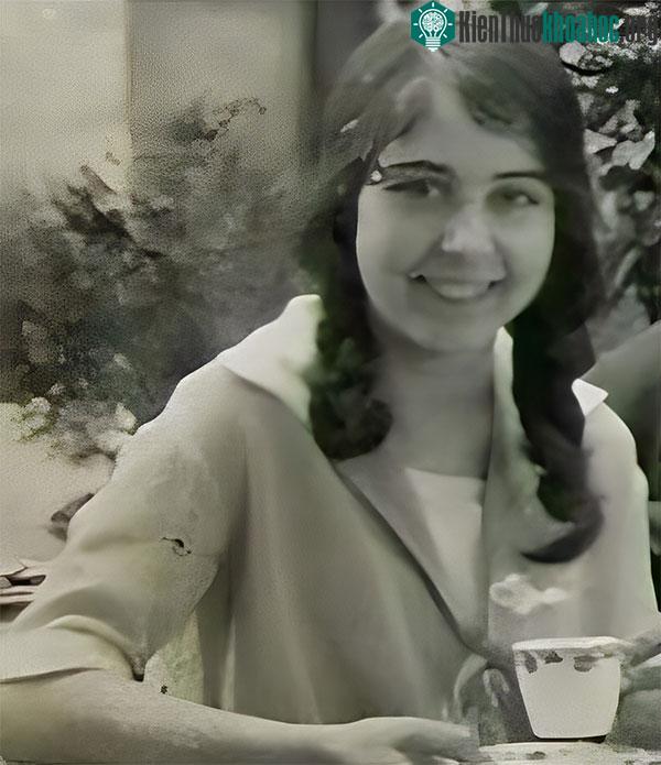 Bà Maria Branyas Morera khi còn trẻ.