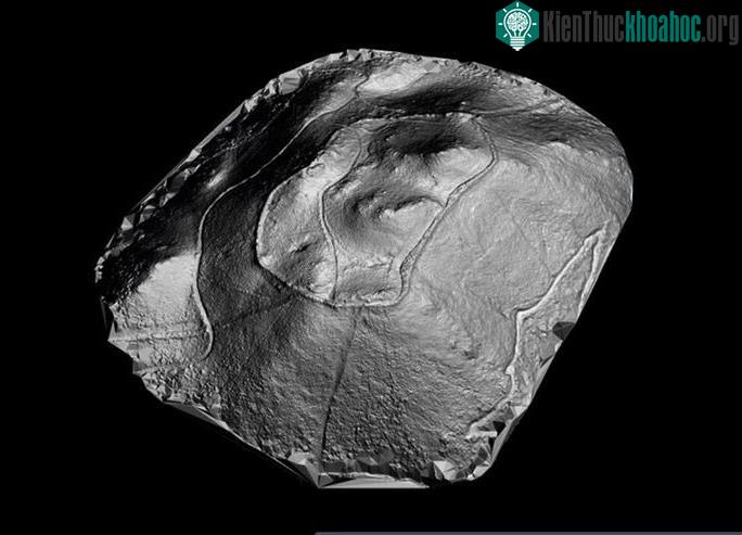 Hình ảnh LiDAR cho thấy sự tồn tại của một pháo đài ma trên ngọn đồi