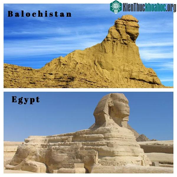 Tượng Nhân sư Balochistan, còn được gọi là "Sư tử Balochistan"