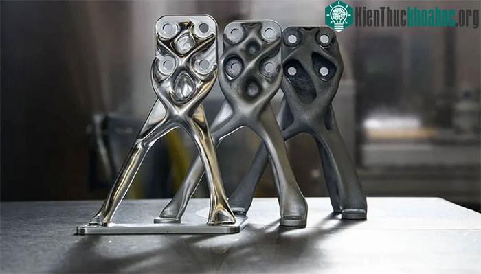 Linh kiện do AI chế tạo có vẻ ngoài khác thường