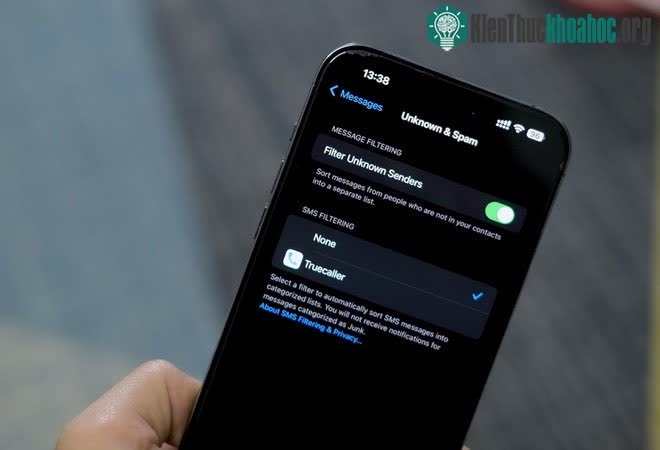 Cách chặn tin nhắn rác trên iPhone ảnh 1