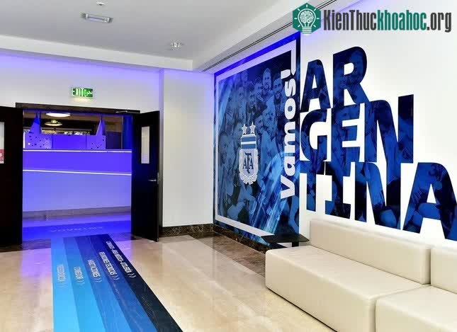Một số hình ảnh bên trong căn phòng của Messi được cải tạo thành bảo tàng