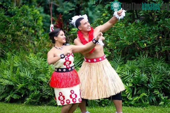 Người dân ở Tonga.