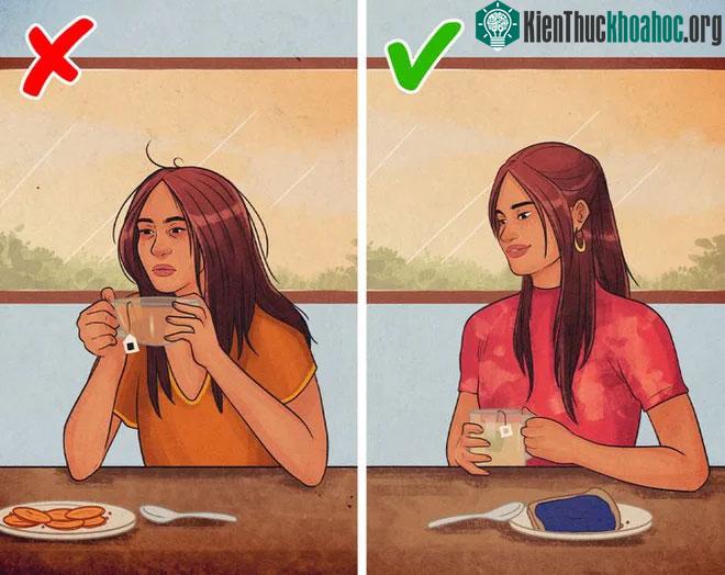 Uống trà đen trước khi ngủ