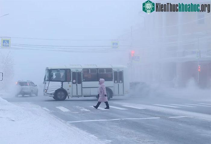 Yakutsk là một trong những thành phố cực bắc của Nga