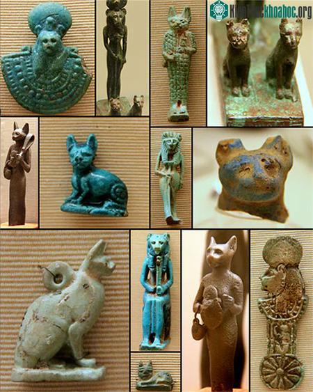 Nữ thần Bastet bảo vệ ngôi nhà khỏi những linh hồn xấu xa và bệnh tật