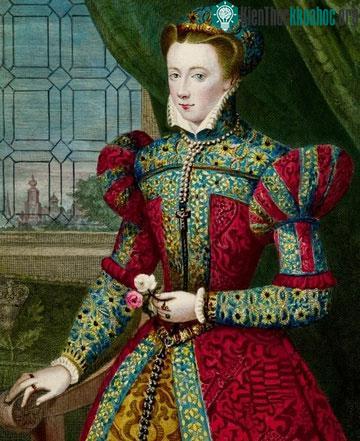 Phát thảo chân dung Nữ hoàng Mary của Scotland.