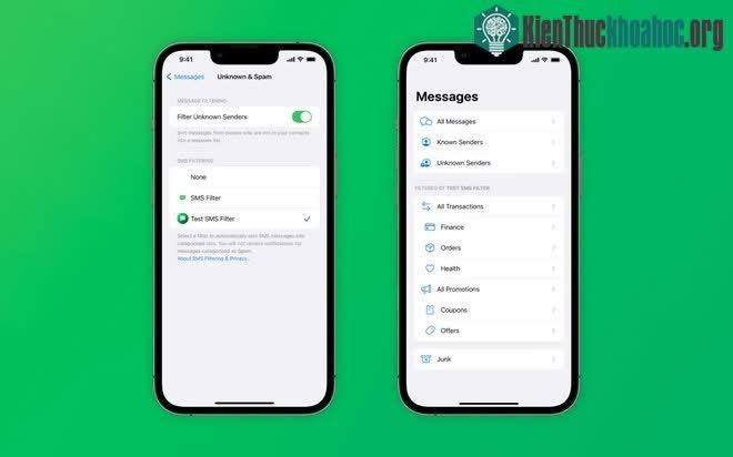 Tính năng mới giúp bộ lọc tin nhắn rác trên iOS hoạt động hiệu quả hơn.