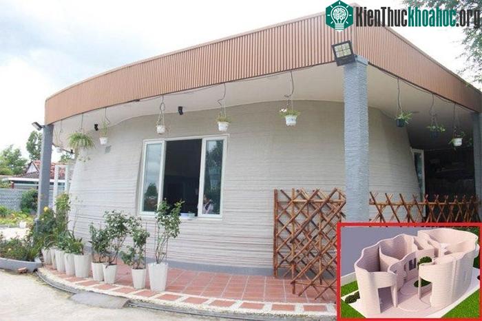 Ưu điểm của công nghệ này là có thể tạo hình tường bao công trình có hình dạng phức tạp.
