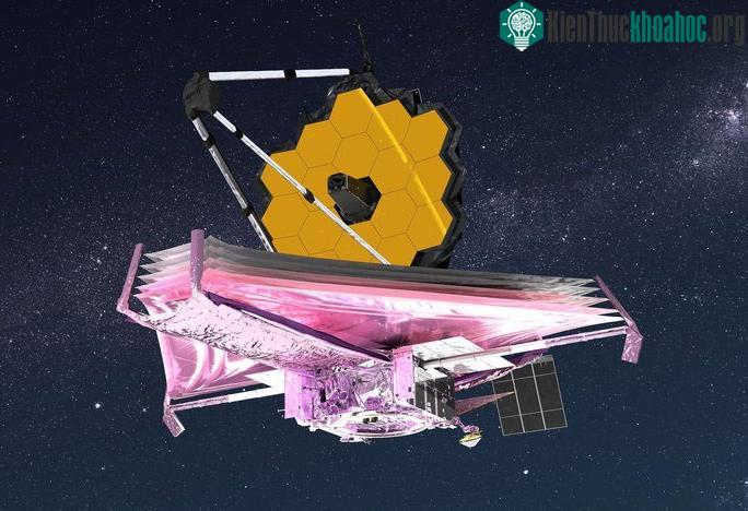 James Webb của NASA khi đã được triển khai đầy đủ