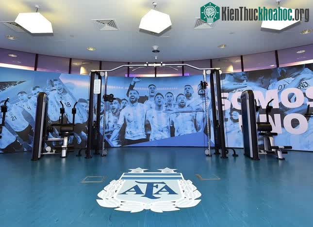Một số hình ảnh bên trong căn phòng của Messi được cải tạo thành bảo tàng