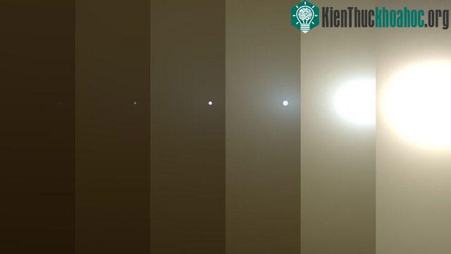 Các hình ảnh mô phỏng cho thấy những gì mà tàu thăm dò Oppy của NASA đã nhìn thấy